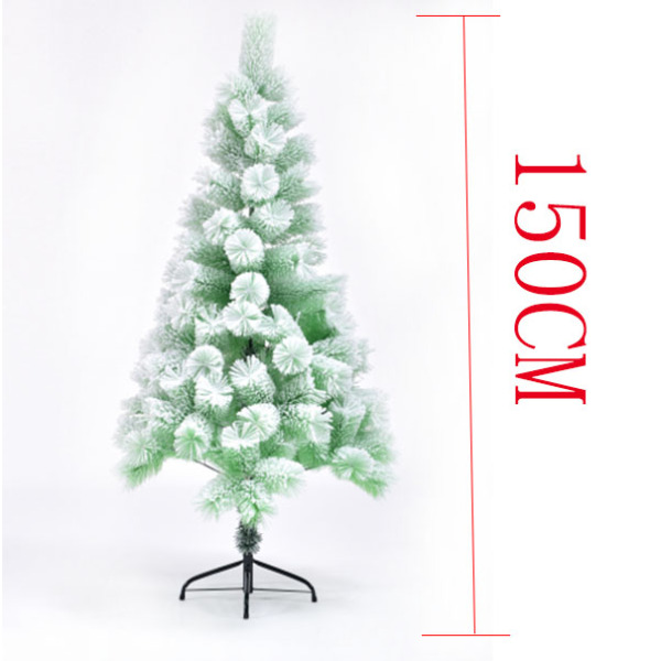 150CM150头圣诞树 塑料