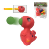 恐龙吐球气压弹射玩具动力枪配3个圆球,3个子弹,1个转换头 软弹 塑料