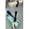 滑板车 滑板车 三轮 灯光 塑料