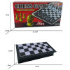 折叠磁性游戏棋 游戏棋 三合一 塑料
