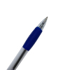 50PCS 17.5CM 蓝芯圆珠笔 0.7MM 蓝色 塑料