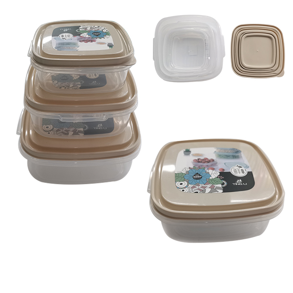 3PCS 餐盒 塑料