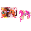 实色战马带小娃娃,梳子,树2色 静态 塑料