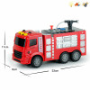 欧式消防救援车 惯性 灯光 声音 不分语种IC 包电 黑轮 塑料