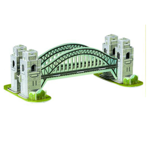33pcs3D悉尼海港大桥拼图 建筑物 塑料