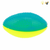 12PCS 10cm橄榄球带BB哨 灯光 包电 塑料