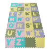 28pcs EVA地垫拼图-26个英文字母+2片素面  塑料