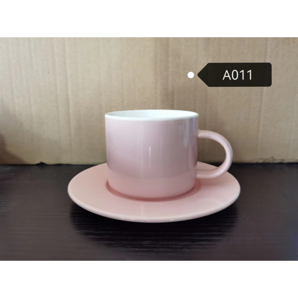 200ml纯色陶瓷咖啡杯 单色清装 瓷器