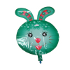50只庄吉祥兔形充气球2色 塑料
