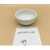 圆形白色瓷器碗
【12*12*6CM】 单色清装 陶瓷