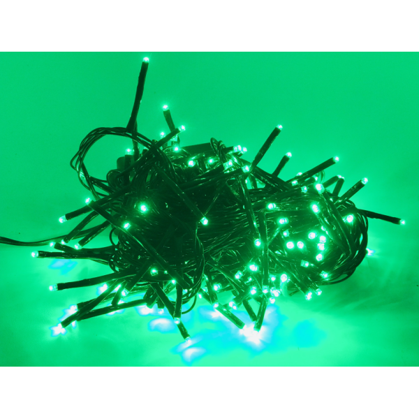 90L LED V3 鞭炮灯 3M 黑线 绿