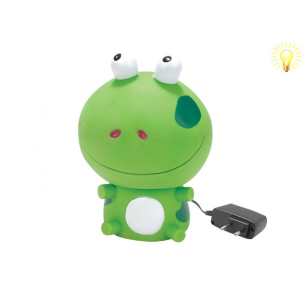 青蛙台灯带充电器 塑料