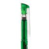 12PCS 绿芯中性可擦笔 0.7MM 绿色 塑料