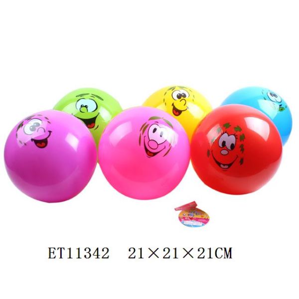 9寸水果笑脸充气球 塑料