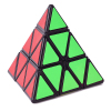 6PCS 塔型实色魔方 三角形 多阶 塑料