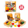 32pcs食物水果分类收纳盒套装
