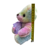 12PCS 16cm 玫瑰熊 混色 布绒
