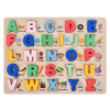 5款式木制立体字母数字形状认知板 木质