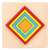 木制几何形状-五角形 木质