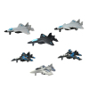 新型战斗机模型套装 回力 战斗机