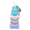 小7层小旺兔抱抱马卡龙彩虹套圈 圆形 塑料