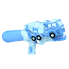 工程车充气水枪 3色  实色 塑料