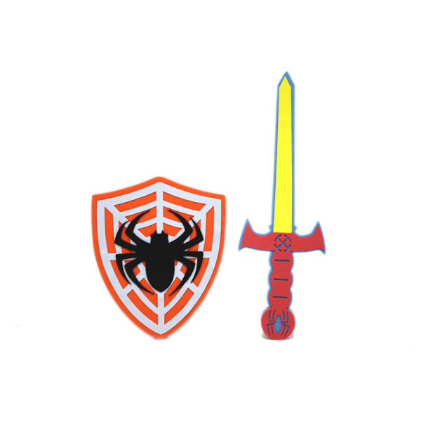 EVA蜘蛛盾牌+剑 塑料