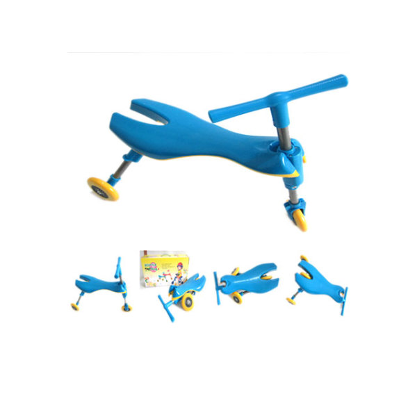 螳螂滑行车蓝,粉红2色 滑板车 塑料