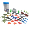 40pcs海洋动物套 塑料