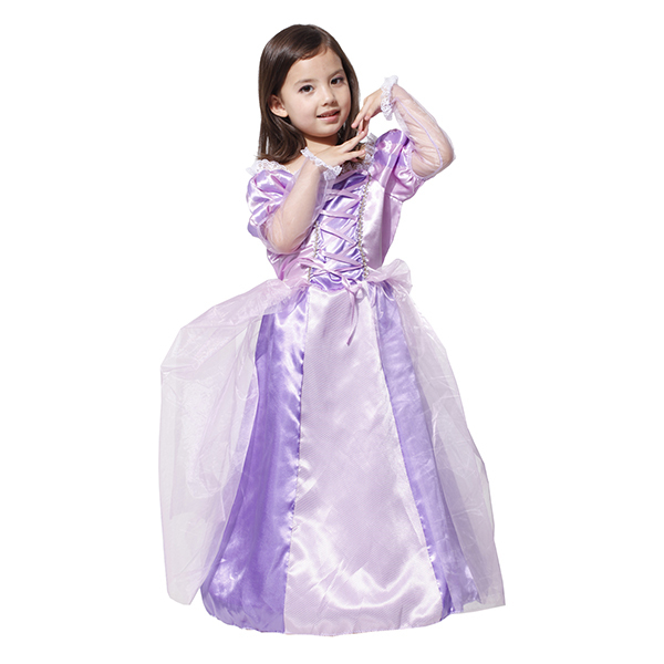 高雅紫公主装 女装 全套码 布绒
