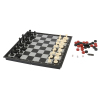 国际象棋 三合一中号磁性国际象棋 木质