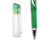 12PCS 绿芯中性可擦笔 0.7MM 绿色 塑料