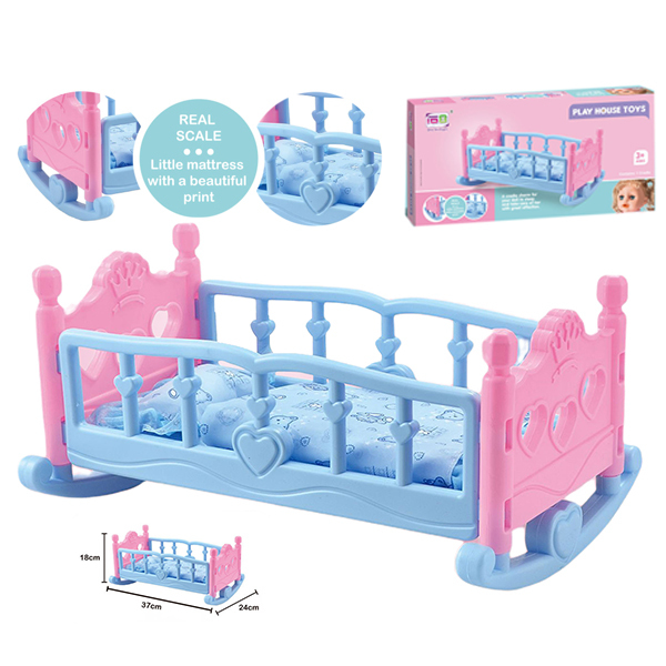 过家家婴儿床  玩具婴儿车  儿童玩具床 单层 塑料