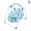 婴儿智能遥控摇床带音乐,蚊帐,直流插头 摇篮 塑料