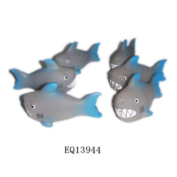 搪塑鲨鱼 搪胶
