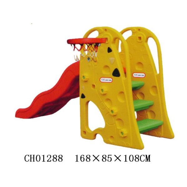 168*85*108cm 长颈鹿滑梯 塑料