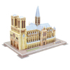 巴黎圣母院拼图 建筑物 纸质