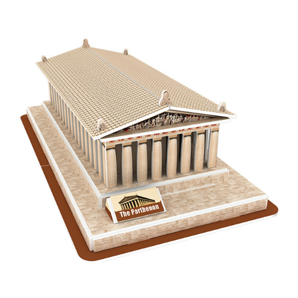 帕拉图农神庙拼图 建筑物 纸质