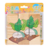 木制六面蔬菜拼图(中文包装) 木质