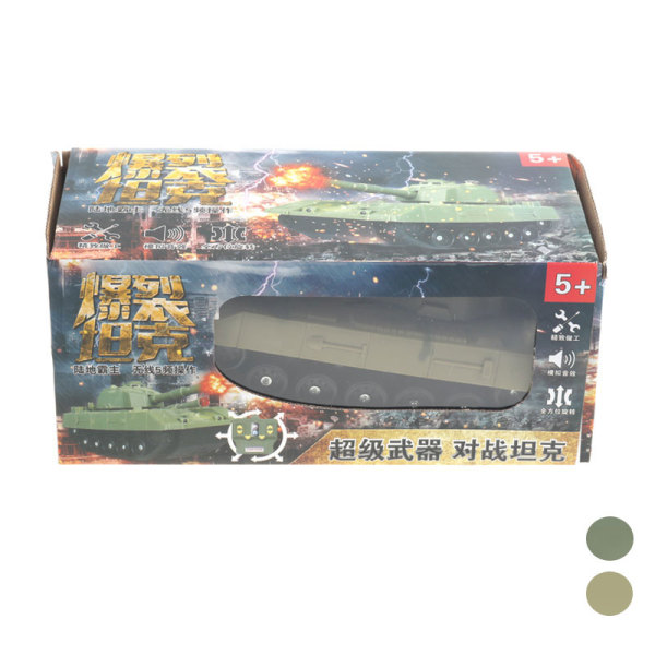 坦克(中文包装) 遥控 5通 塑料