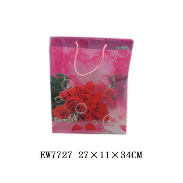 口唇透明大号礼品袋(12pcs/bag) 大号 塑料