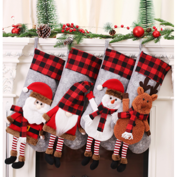 森林人长腿圣诞袜
老人长腿圣诞袜
雪人长腿圣诞袜
麋鹿长腿圣诞袜 混款 布绒