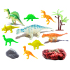 3款式恐龙组合  塑料