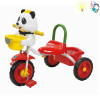 儿童熊猫头三轮车带灯光,音乐 金属