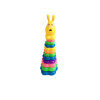 11层兔子彩虹圈 塑料