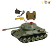 1:32俄罗斯T-34坦克带充电器,配件 遥控 2通 灯光 声音 不分语种IC 包电 喷漆 塑料