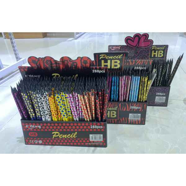 HB铅笔288支 单色清装 木质