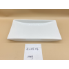 白色瓷器餐盘
【31*16.5*4CM】 单色清装 陶瓷