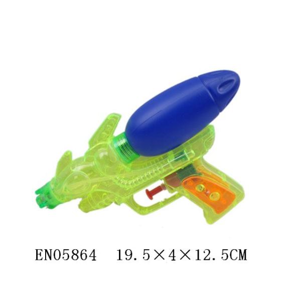透明单喷水枪绿黄橙3色 塑料