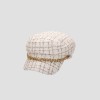 链条格子帽 女人 56-58CM 100%聚酯纤维